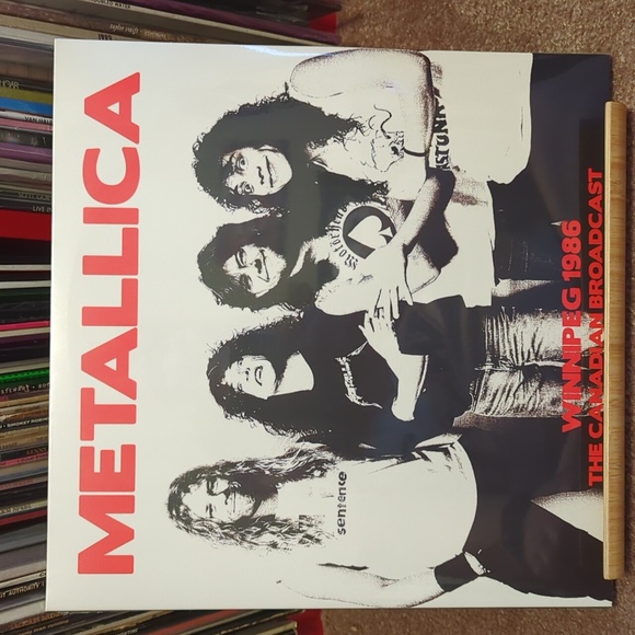 Other - Metallica - Winnipeg '86 Canadian Broadcast Vinyl Record